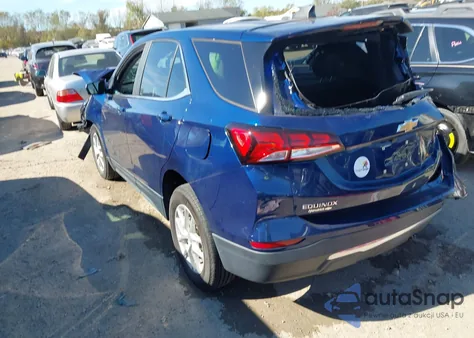 2022 Chevrolet Equinox Fwd Lt from USA, damaged, VIN 2GNAXKEV2N6111123